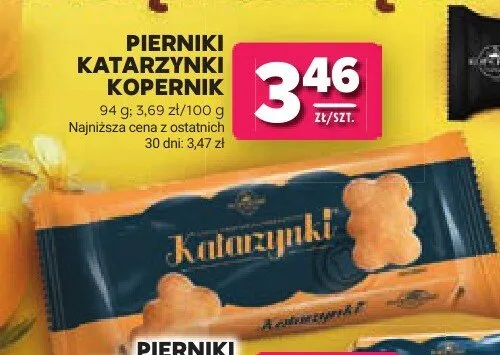 Pierniki Katarzynki Kopernik promocja w Stokrotka
