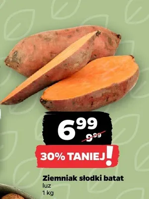 Ziemniak słodki batat luz promocja w Netto