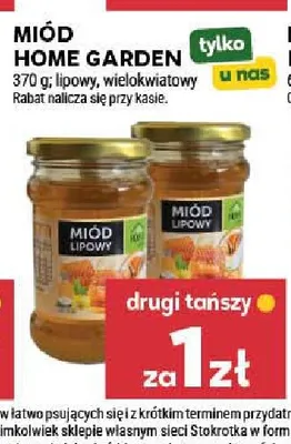 Miód Home Garden wielokwiatowy promocja w Stokrotka