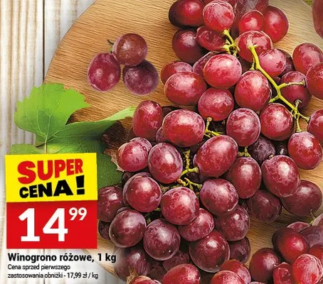 Winogrono różowe promocja w Twój Market