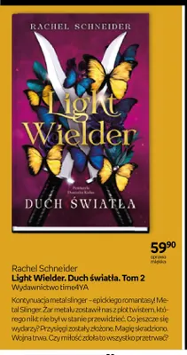 Książka Light Wielder. Duch światła. Tom 2 Rachel Schneider promocja w Empik