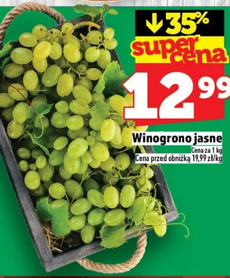 Winogrono jasne promocja w TOPAZ