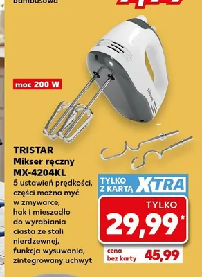 Mikser ręczny TRISTAR MX-4204KL promocja w Kaufland