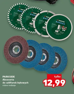 Akcesoria do szlifierek kątowych Parkside promocja w Kaufland