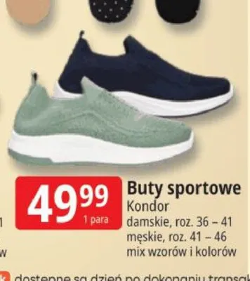 Buty sportowe Kondor promocja w Leclerc