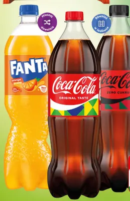 Napój gazowany Coca-Cola Original Taste promocja w Dino