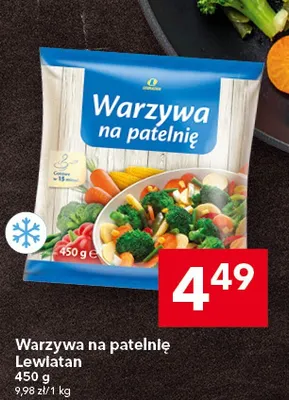 Warzywa na patelnię promocja w LEWIATAN
