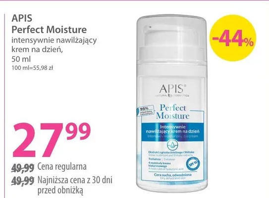 Krem Perfect Moisture intensywnie nawilżający na dzień promocja w Hebe