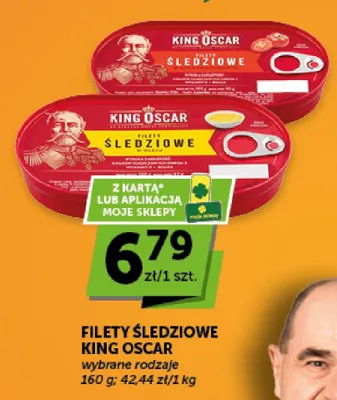 Filety śledziowe w sosie pomidorowym King Oscar promocja w Euro Sklep