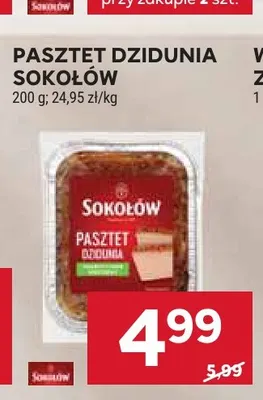 Pasztet Dzidunia Sokołów promocja w Stokrotka