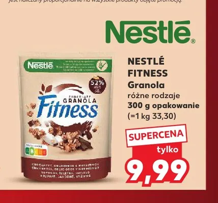 Granola Nestlé Fitness promocja w Kaufland