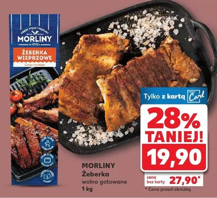 Żeberka wołno gotowane promocja w Kaufland