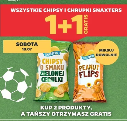 Chipsy i chrupki Snaxters promocja w Netto