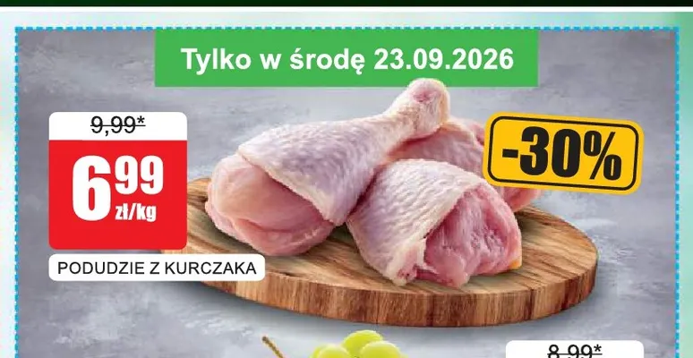 Podudzie z kurczaka promocja w Bingo