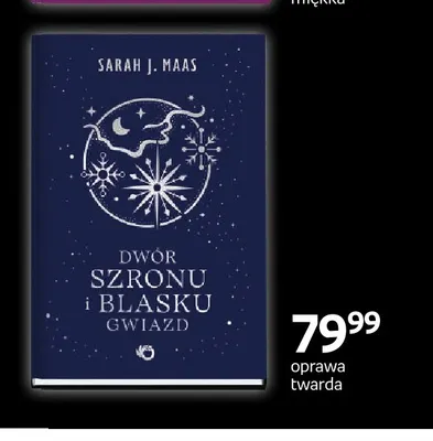 Książka Dwór Szronu i Blasku Gwiazd oprawa twarda promocja w Empik
