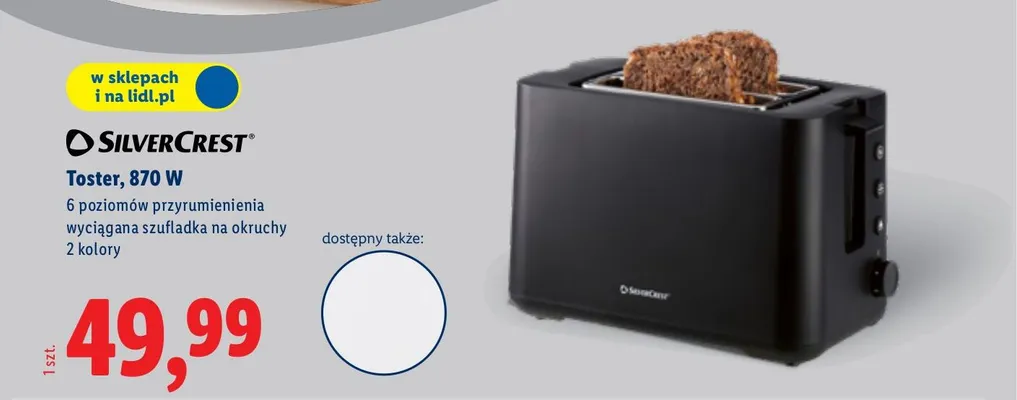 Toster promocja w Lidl