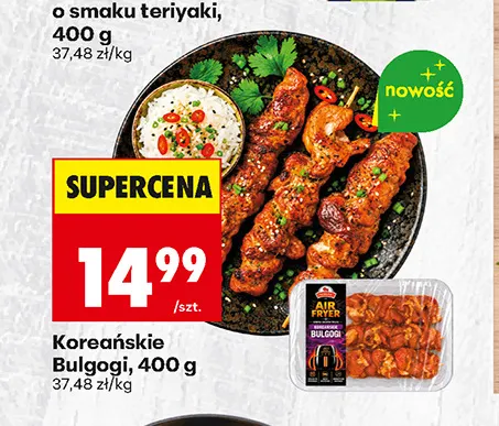 Koreańskie Bulgogi Duda promocja w Biedronka