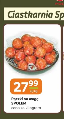 Pączki na wagę Społem promocja w Społem Częstochowa