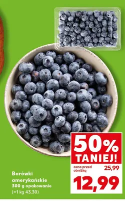 Borówki amerykańskie promocja w Kaufland