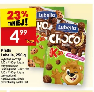 Płatki Lubella Kubuś 3D promocja w Twój Market