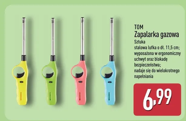 Zapalarka gazowa promocja w Aldi