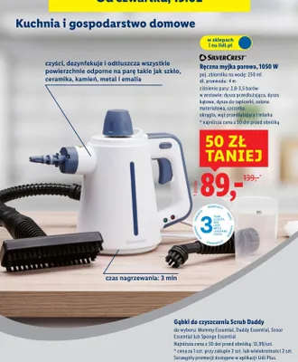 Ręczna myjka parowa, 1050 W promocja w Lidl
