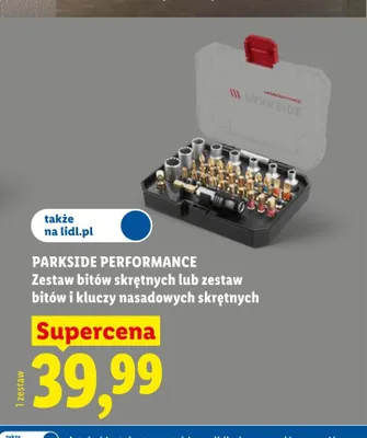 Zestaw PARKSIDE PERFORMANCE promocja w Lidl