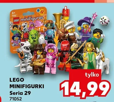Minifigurki LEGO Seria 29 71052 promocja w Kaufland