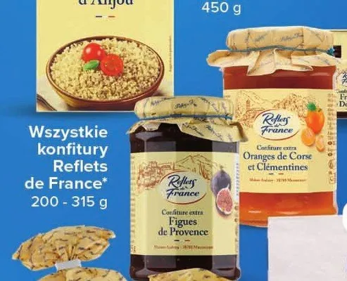 Konfitura extra z fig Confiture extra de Figues de Provence Reflets de France promocja w Carrefour