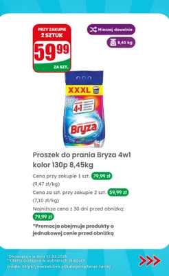 Proszek do prania 4w1 kolor 130p promocja w Dino