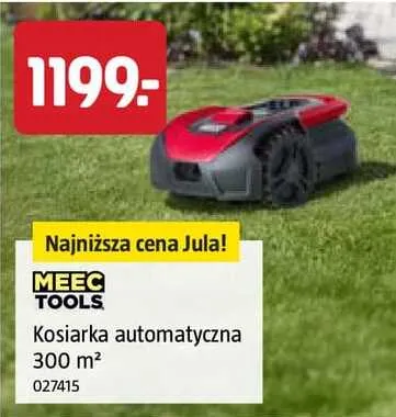 Kosiarka automatyczna Meec Tools 300 m² promocja w Jula