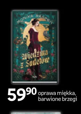 Książka Wiedźma z Sudetów oprawa miękka, barwione brzegi Empik promocja w Empik