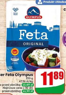 Ser Feta Olympus promocja w Dino