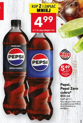 Napój gazowany Pepsi promocja w LEWIATAN