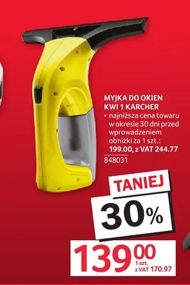 Myjka do okien Kwi 1 Karcher promocja w Selgros