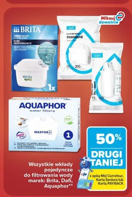 Wkład do filtra wody Brita Maxtra Pro Pure Performance promocja w Carrefour