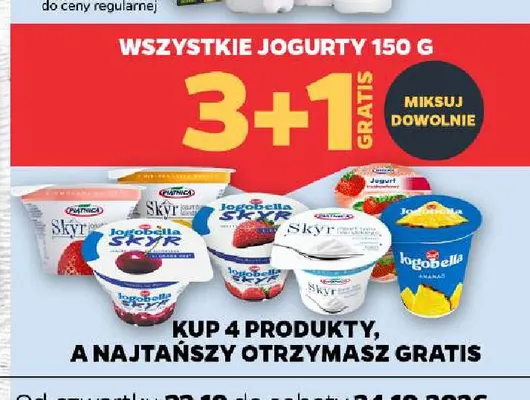 Jogurty promocja w Netto