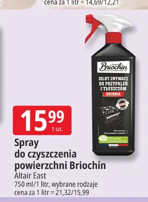 Spray do czyszczenia powierzchni Briochin Kuchnia promocja w Leclerc
