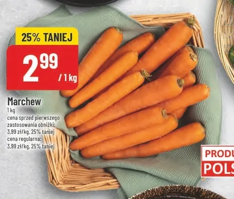Marchew promocja w POLOmarket
