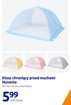Klosz chroniący przed muchami Nuvanta 46x46x24 cm promocja w Action