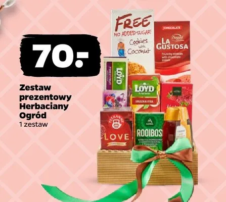 Zestaw prezentowy Herbaciany Ogród promocja w Netto