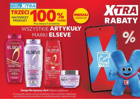 Artykuły Elseve L'Oreal promocja w Kaufland