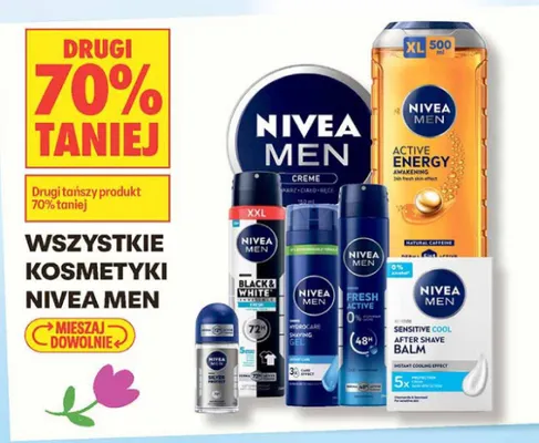 Dezodorant męski Nivea Men Silver Protect promocja w Biedronka