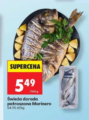 Świeża dorada patroszona Marinero promocja w Biedronka