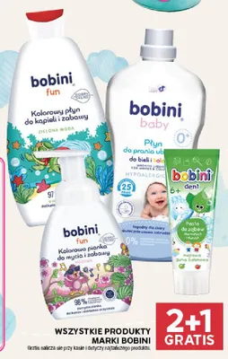 Płyn do kąpieli Bobini Fun Kolorowy płyn do kąpieli i zabawy Zielona woda promocja w Stokrotka