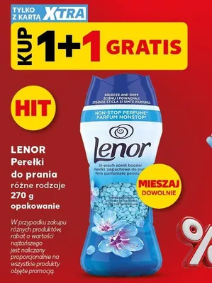 Perełki do prania Lenor promocja w Kaufland