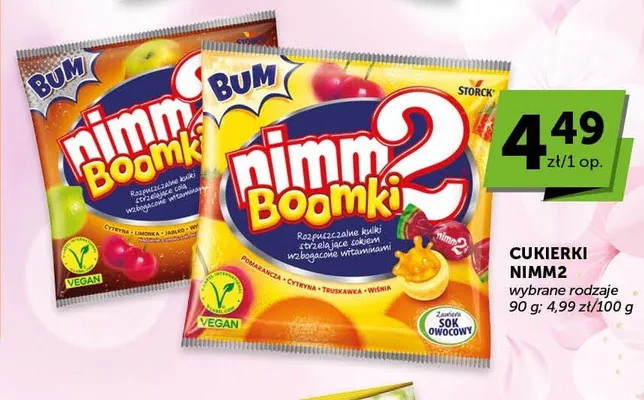 Cukierki Nimm2 promocja w ABC