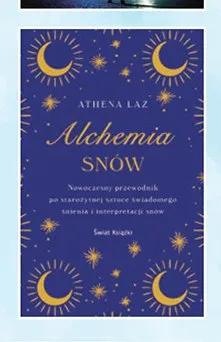 Książka Alchemia snów Athena Laz promocja w Biedronka