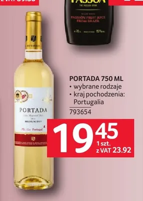 Wino Portada promocja w Selgros