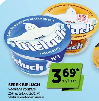 Serek wybrane rodzaje promocja w Euro Sklep